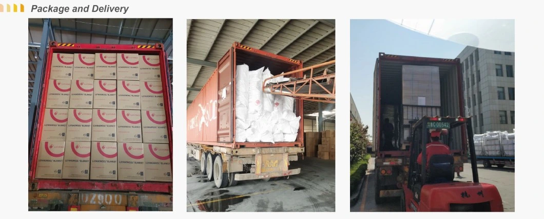 Luyangwool&Ceramic Fiber Bulk / Refractory Ceramic Furnace Klin Fireproof Insulation and Refractory Materials Best Quality and Best Price