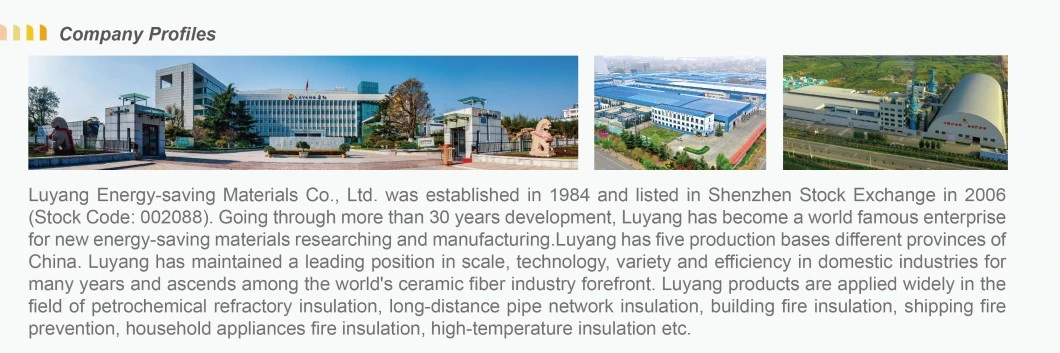 Luyangwool&Ceramic Fiber Bulk / Refractory Ceramic Furnace Klin Fireproof Insulation and Refractory Materials Best Quality and Best Price